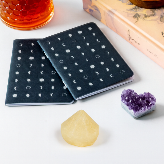 Moon Phases Notebook & Lunar Diamond Soap Set