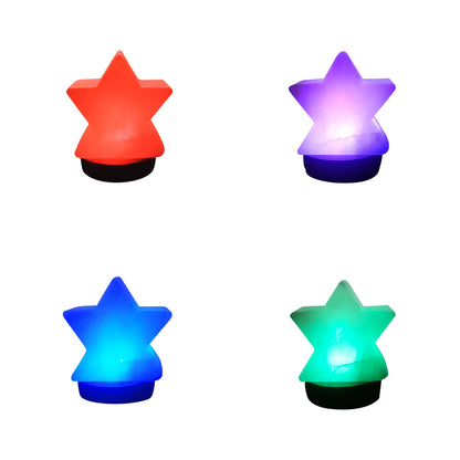 Celestial Glow Star Salt Lamp