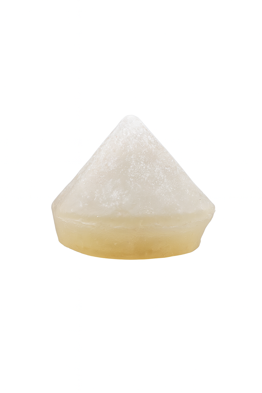A lunar diamond soap with a ring inside